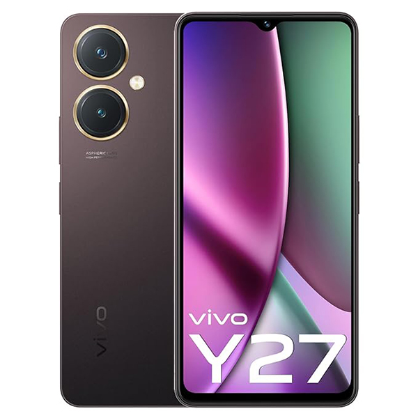 Buy Vivo Y27 6 GB 128 GB Burgundy Black Mobile - Vasanth & Co